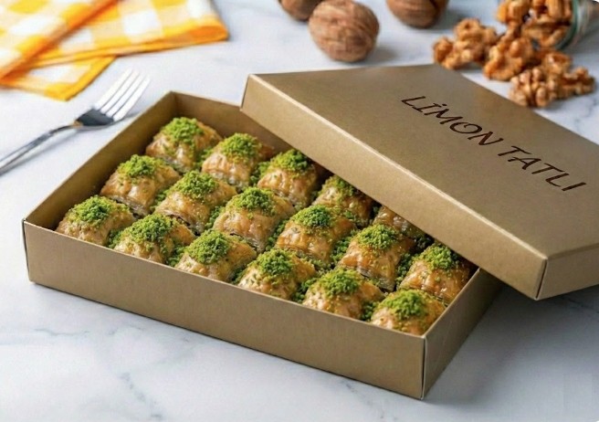 1 kg Fıstıklı Baklava Ustaların Gizli Tarifiyle pasta